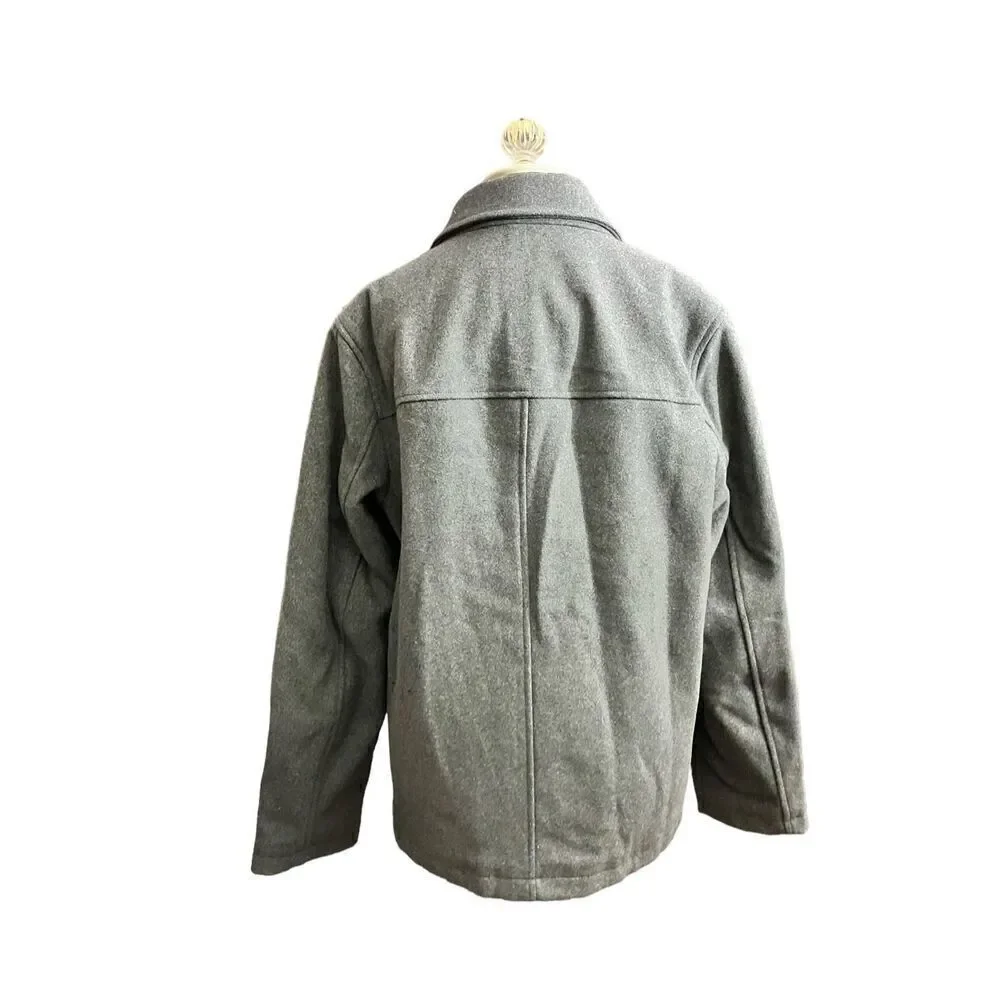 Dockers Men’s Lined Midweight Wool Blend Coat / NWT